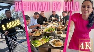 Hila's Mehmani Challenge |آشپزی هیله جان برای مهمان های ما | Hila & Massi Vlog 122