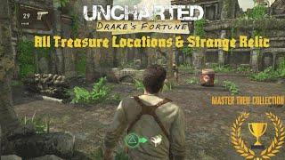 Uncharted Drake's Fortune - ALL Treasure Locations (61 pieces Including Strange Relic)