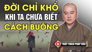 ĐỜI CHỈ KHỔ KHI TA CHƯA BIẾT CÁCH BUÔNG (Nghe Mà Ngẫm) | Thầy Thích Pháp Hòa 2024