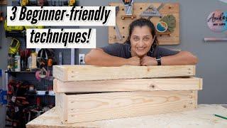 How to Build Drawers for beginners - Don't let them intimidate you!