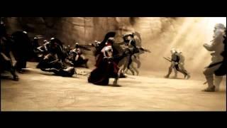 300 (Slow Motion Fight Scene) Gerard Butler