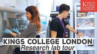 King's College London Campus & Research Lab Tour! Guy's Hospital | Atousa ft. Kenji Tomita