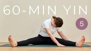 SERIES 60-Min Yin Yoga Classes | Yin Yoga Full-Body Stretch | Create Peaceful Moments Yoga Challenge