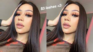 inexpensive mink lash try on haul 