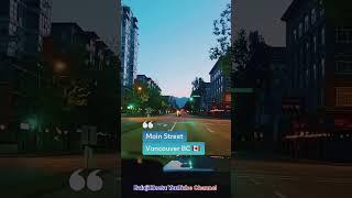 Main Street Vancouver BC Canada