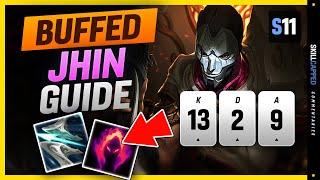 CHALLENGER JHIN Solo Carry Guide - How To Play Jhin & Hard Carry In Season 11