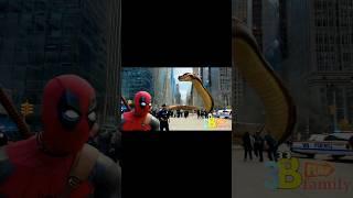 Deadpool With Giant Snake #shorts #deadpool #deadpool3 #shortsvideo