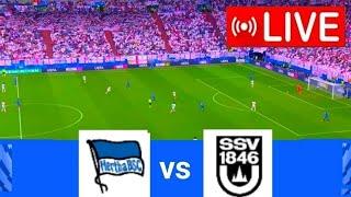 LIVE MATCH, HERTHA BSC - ULM | MATCH LIVE TODAY-2024/2...