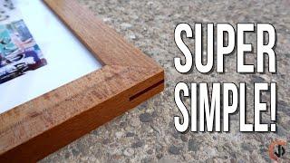 Fastest Way to Make a Picture Frame Using the Table Saw! // EASY!