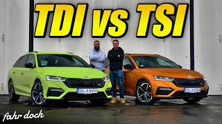 BENZINER oder DIESEL? Skoda Octavia RS TSI gegen RS TDI | Fahr doch