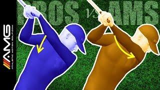 Right Shoulder Movement In The Golf Swing: Pros vs Ams