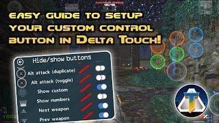 custom button for Delta Touch