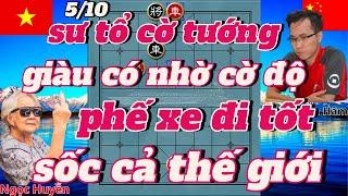 sư tổ cờ tướng ! giàu có nhờ cờ độ phế xe đi tốt sốc cả thế giới