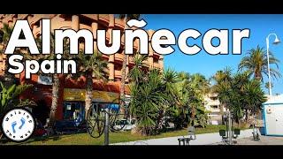 Almuñecar walk Costa Tropical Beach Promenade | Virtual Walk | Andalucia | 4k 60fps Spain