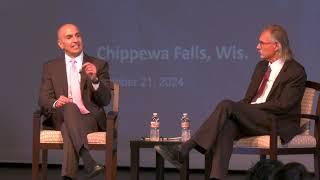 Town hall with Neel Kashkari at the Chippewa Falls Area Chamber of Commerce