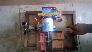 FABRICATION OF MINI BENCH HACKSAW MACHINE (MECHANICAL PROJECTS)