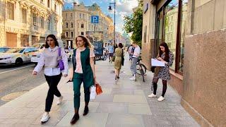 [4K] Moscow Walk - City center. Kuznetskiy Most, Lubyanka