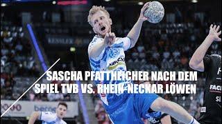 Sascha Pfattheicher nach dem Spiel gegen die RNL | TVB Stuttgart #shorts