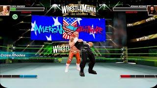 WWE WrestleMania 39 Roman Reigns vs Cody Rhodes WWE MAYHEM