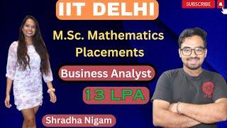 PLACEMENT IN IIT DELHI FOR M.Sc.(IIT JAM) | OTHER OPPORTUNITIES | #iitjam2024 #placement #iitdelhi