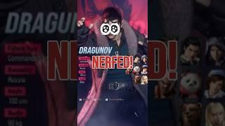 Dragunov Deserved this Nerf  #tekken8 #update #pknyt #10k #tekkendragunov