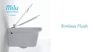 Milu Odourless Rimless Flush
