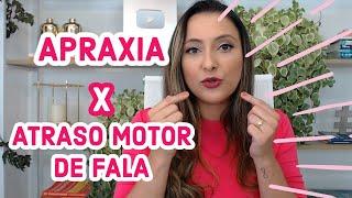 Apraxia de Fala da Infância e Atraso Motor de Fala - o que são e no que se diferenciam?