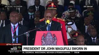 Magufuli sworn in for second term