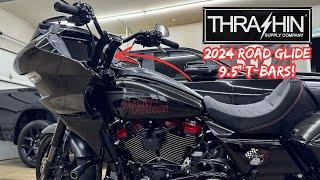 THRASHIN SUPPLY T BARS INSTALLED ON A 2024 ROAD GLIDE CVO ST! *MUST HAVE*