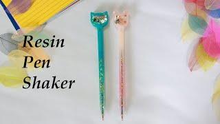 DIY Resin Pens with Shaker | resin shaker charm Resin Art for Beginners | Epoxy Resin Arts