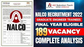 NALCO Recruitment | Mechanical Engineering Jobs |  Free Job Alert