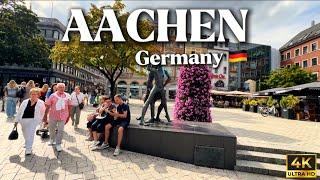 Discover Aachen | A Stunning Walking Tour in 4K from Eliesenbrunnen to Aachen Cathedral