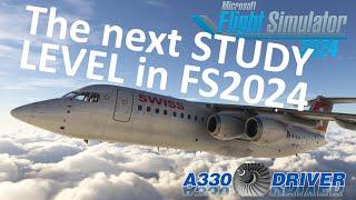 The next STUDY LEVEL aircraft in FS24: Just Flight Avro RJ First Flight | Real Airline Pilot