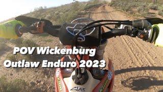 Wickenburg Outlaw Enduro 2023 on board race footage w/ Max Gerston