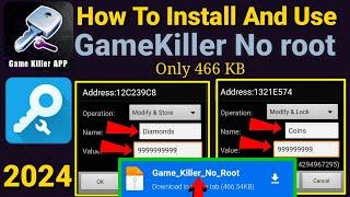 How to install and use GameKiller No Root Any Android 2024 || Complete Tutorial