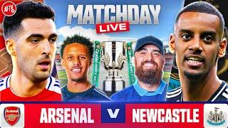 Arsenal vs Newcastle | Matchday Live | Carabao Cup