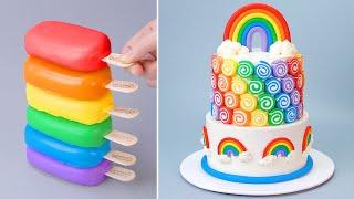 Quick & Easy Rainbow Cake You Need To Try | Delicious Cake And Dessert Compilation | So Yummy Cake