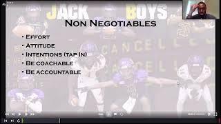 Fundamentals Of Loose Man Coverage - Brian Frierson - Jack Britt HS  (NC)