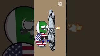 India Pakistan war  1971 #countryballs #india #pakistan #usa #uk #russia #shorts