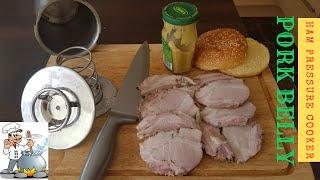 HOW TO USE HAM PRESSURE COOKER/HOME MADE HAM /PORK BELLY