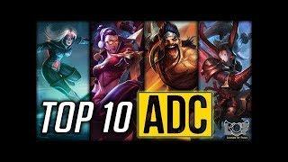 TOP 10 BEST ADC CHAMPIONS | LOL MONTAGE