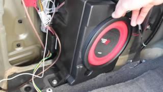 Aftermarket Subwoofer In 2011 Honda Odyssey LX How To