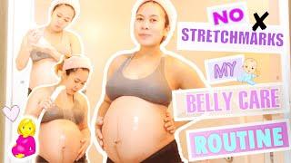 PREVENT STRETCH MARKS | PINAY SKIN BELLY CARE ROUTINE