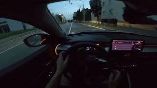 2024 Jeep Avenger Ibrida 1.2T 100 HP - Night POV City Drive