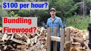 Making Firewood Bundles. How Much Money Can You Make?