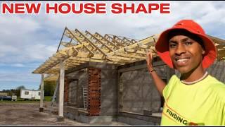 THE NEW SHAPE OF MY DREAM HOUSE AFTER LINTEL CONSTRUCTION @iammarwa