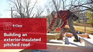 How to install an exterior-insulated pitched roof | ROCKWOOL Comfortboard®