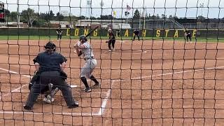 Sara Olson single to left vs UCR