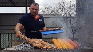 Authentic Caucasus Fish Shashlik Recipe | English Subtitles