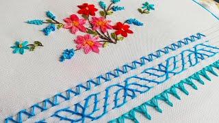 Nakshi Kantha Design * Edging stitch | Decorative stitches